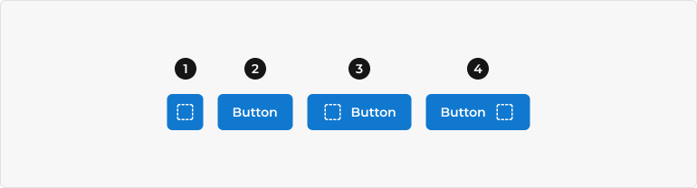 Button compositions